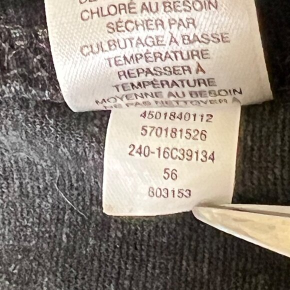 Chicos Premiere Ponte Faux Pocket Gray Pants Size 2/USM12 Short Stretch Comfort - Picture 4 of 14